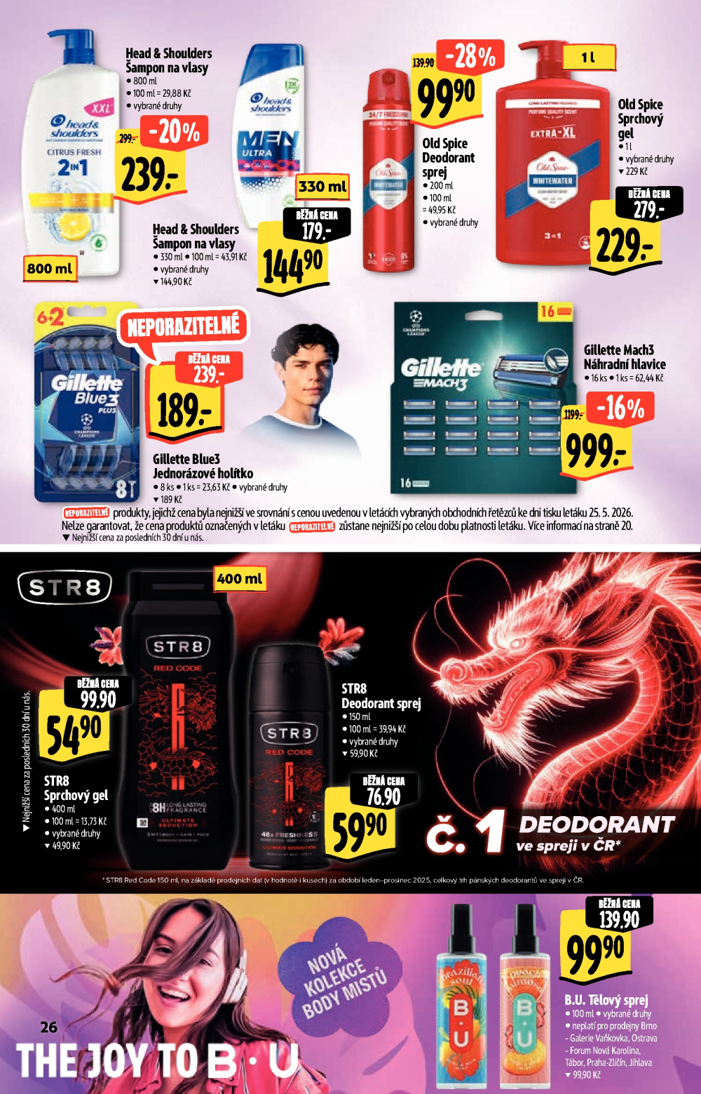 Leták Albert Hypermarket leták - Neporazitelné léto - strana 26