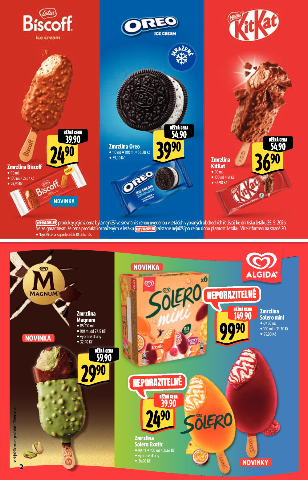 Leták Albert Hypermarket leták - Neporazitelné léto - strana 2