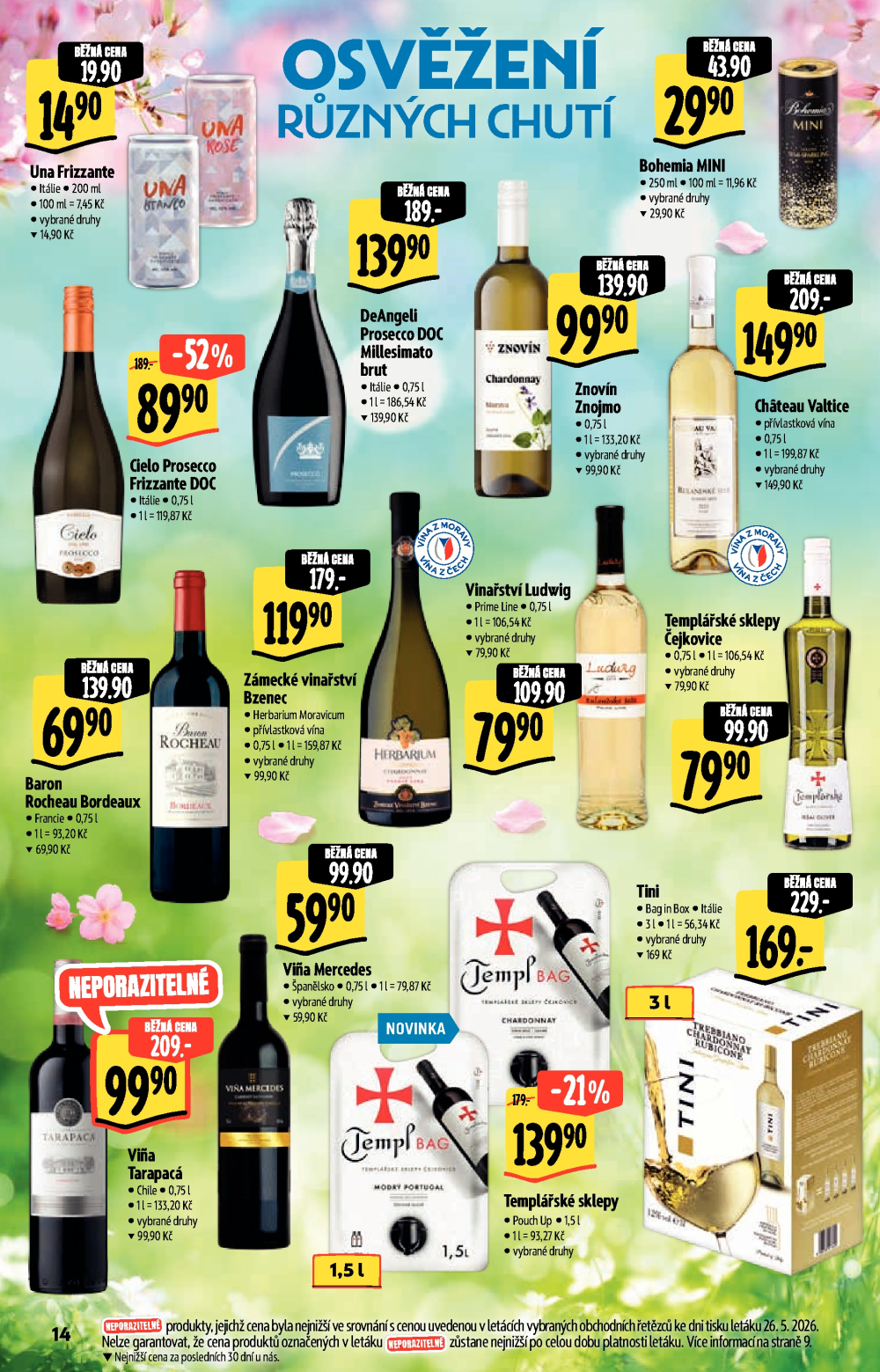 Leták Albert Supermarket leták - Neporazitelné léto - strana 14