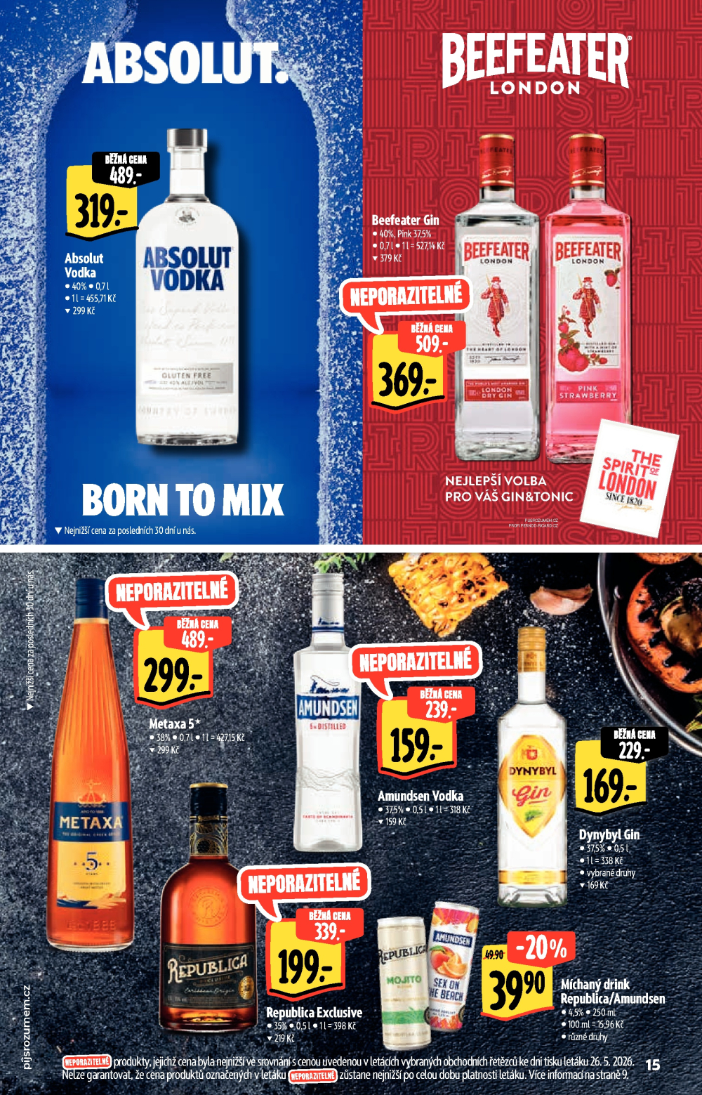 Leták Albert Supermarket leták - Neporazitelné léto - strana 15