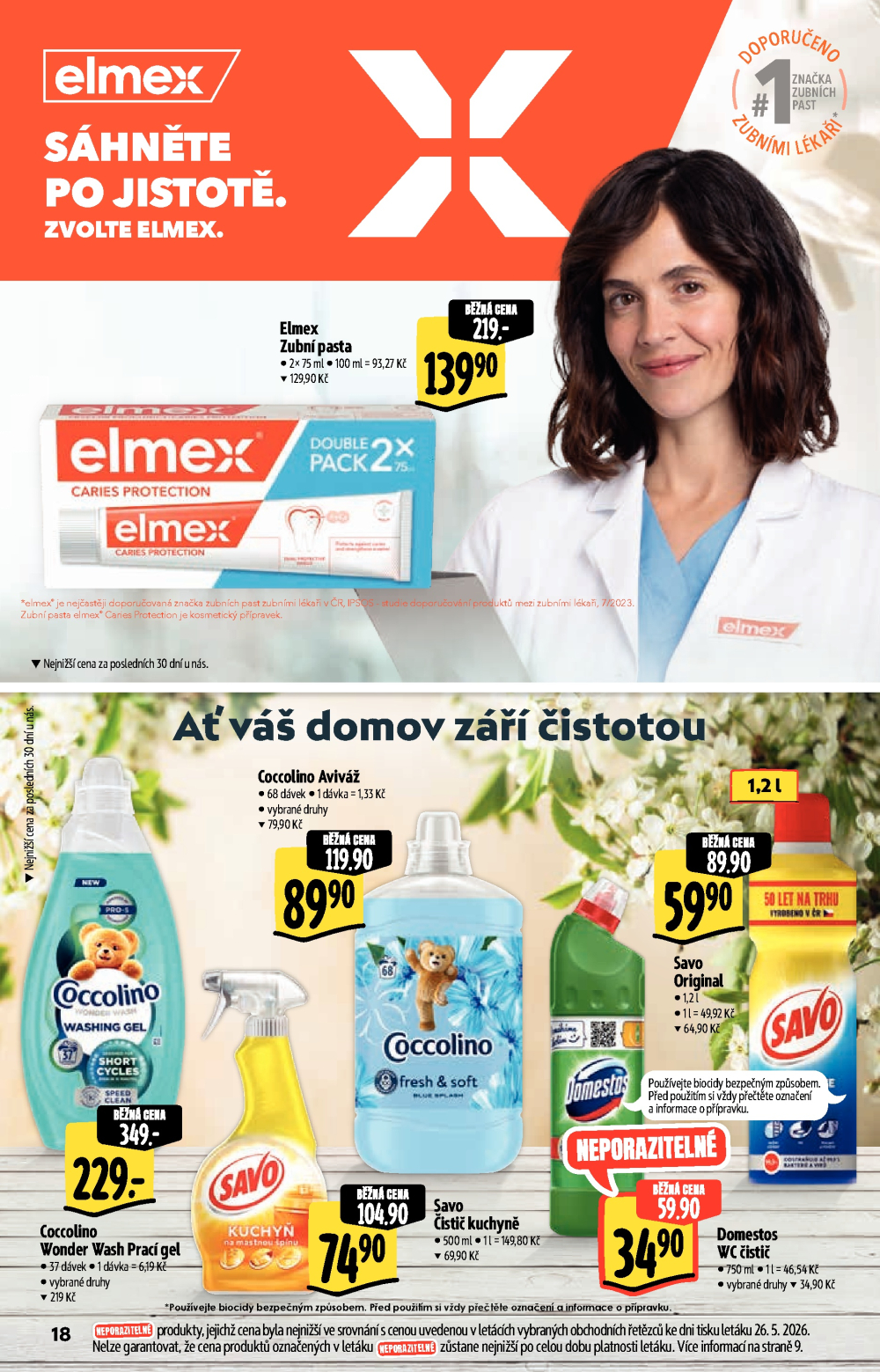 Leták Albert Supermarket leták - Neporazitelné léto - strana 18