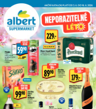 Akční leták Albert Supermarket  - Neporazitelné léto