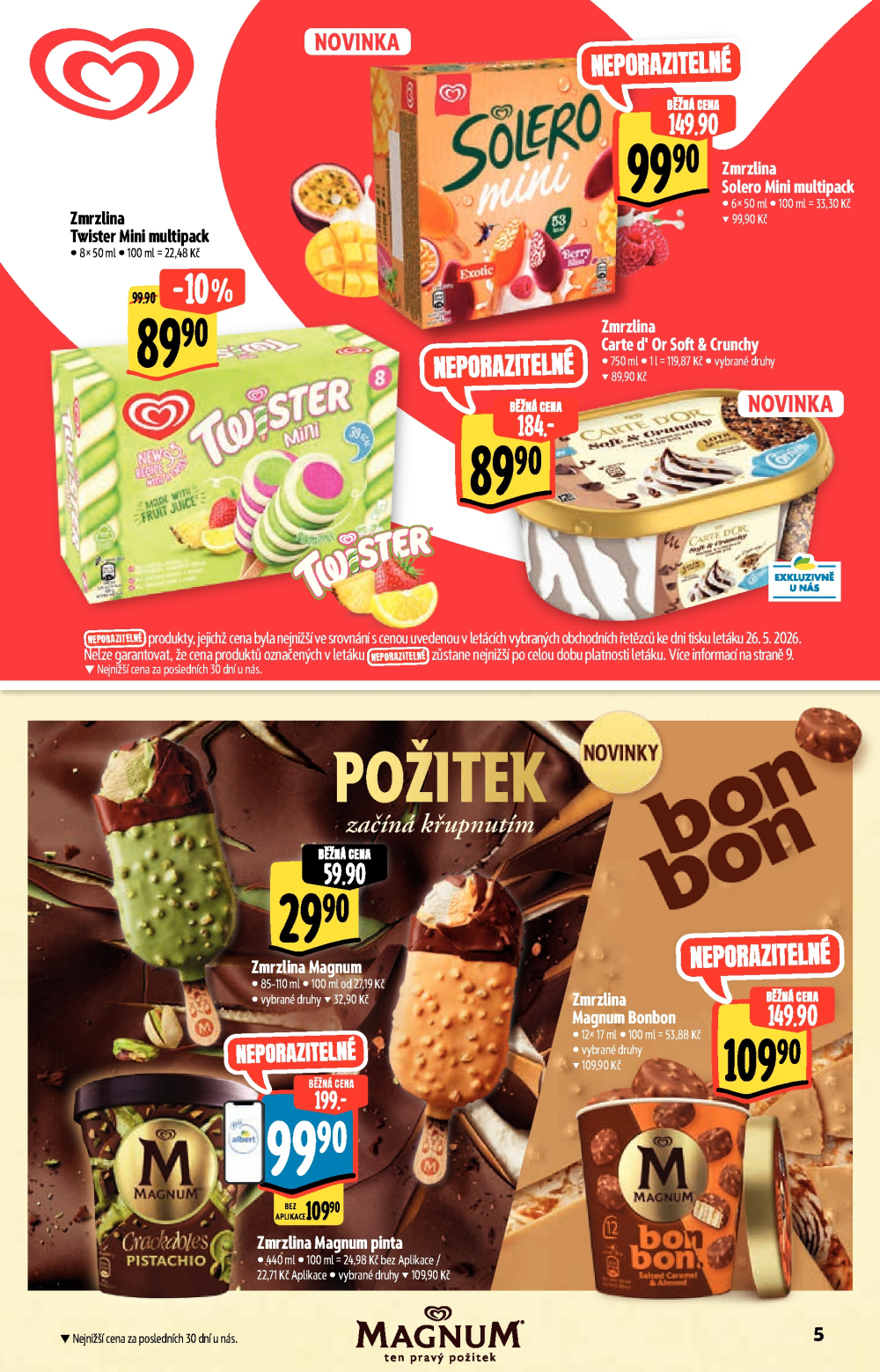 Leták Albert Supermarket leták - Neporazitelné léto - strana 5