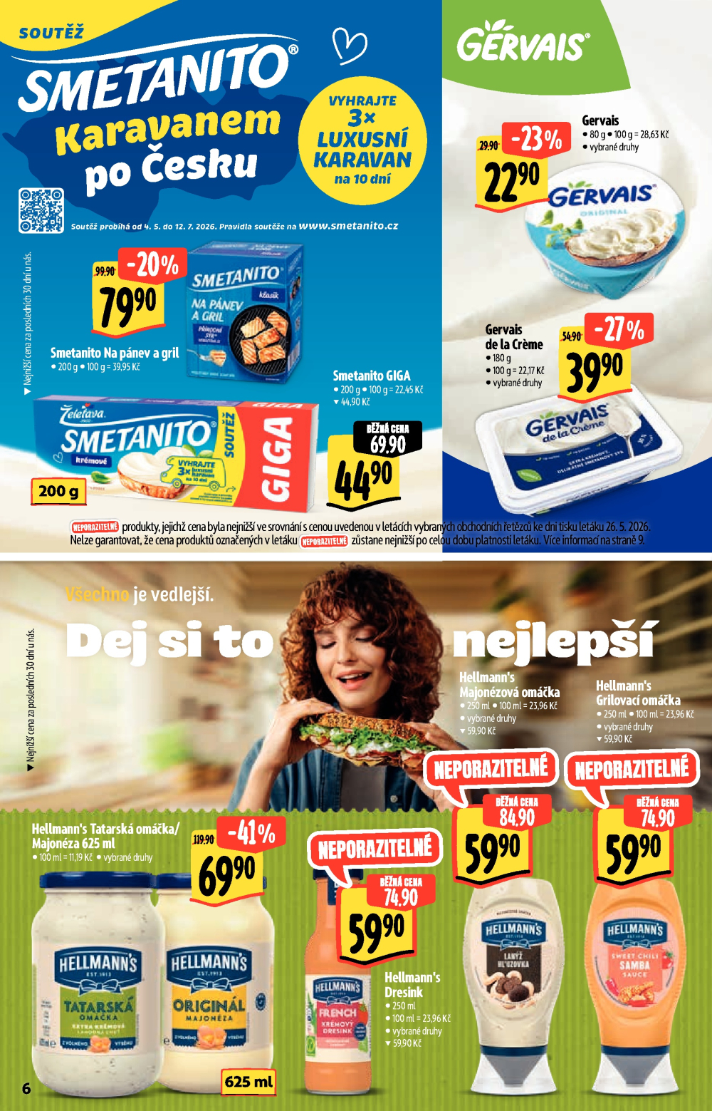 Leták Albert Supermarket leták - Neporazitelné léto - strana 6