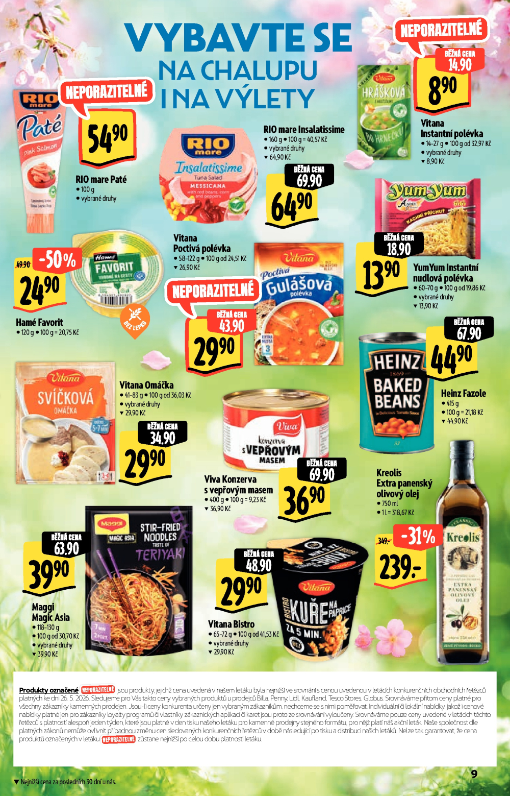 Leták Albert Supermarket leták - Neporazitelné léto - strana 9