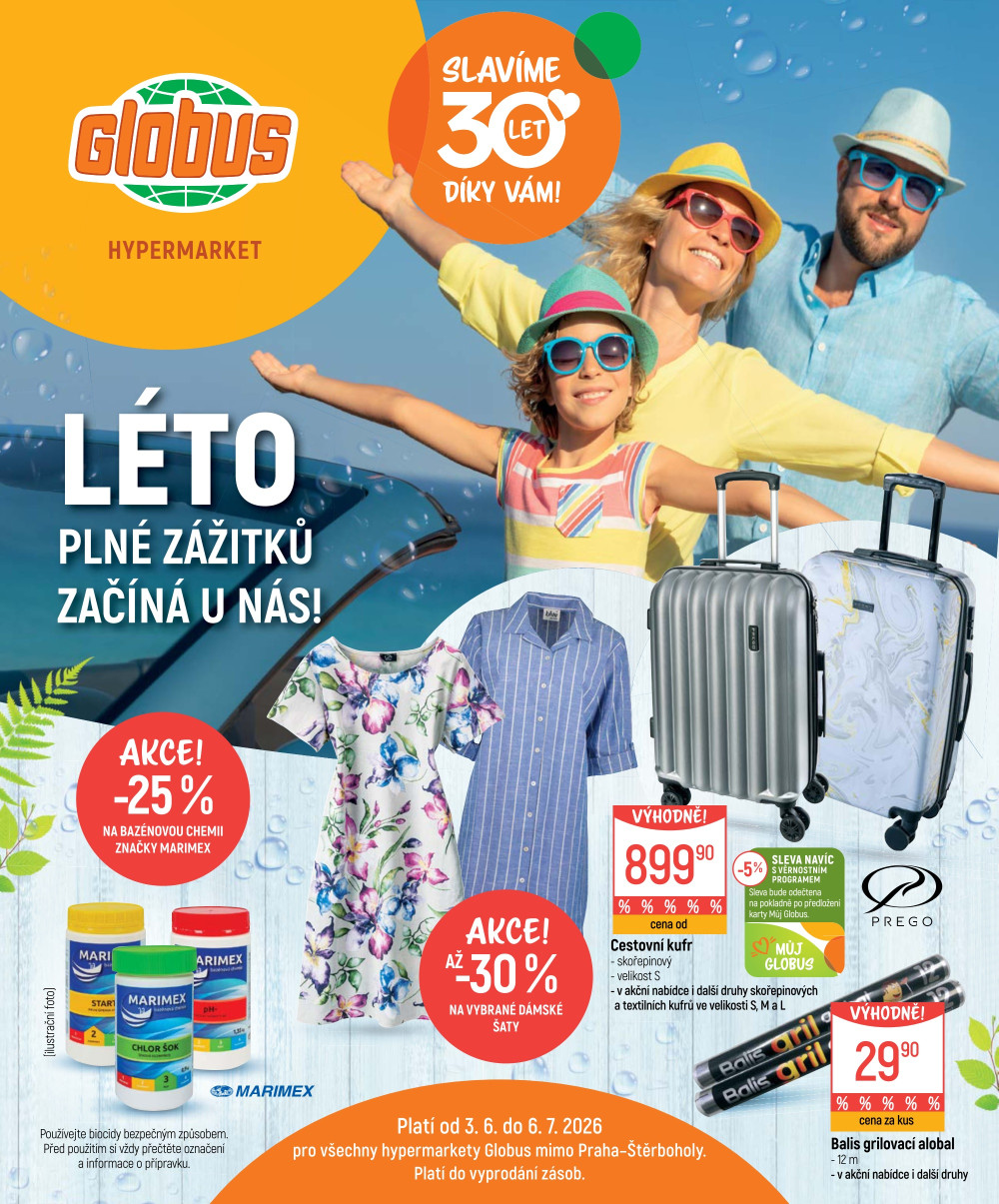 Leták Globus leták - Léto plné zážitků - strana 1