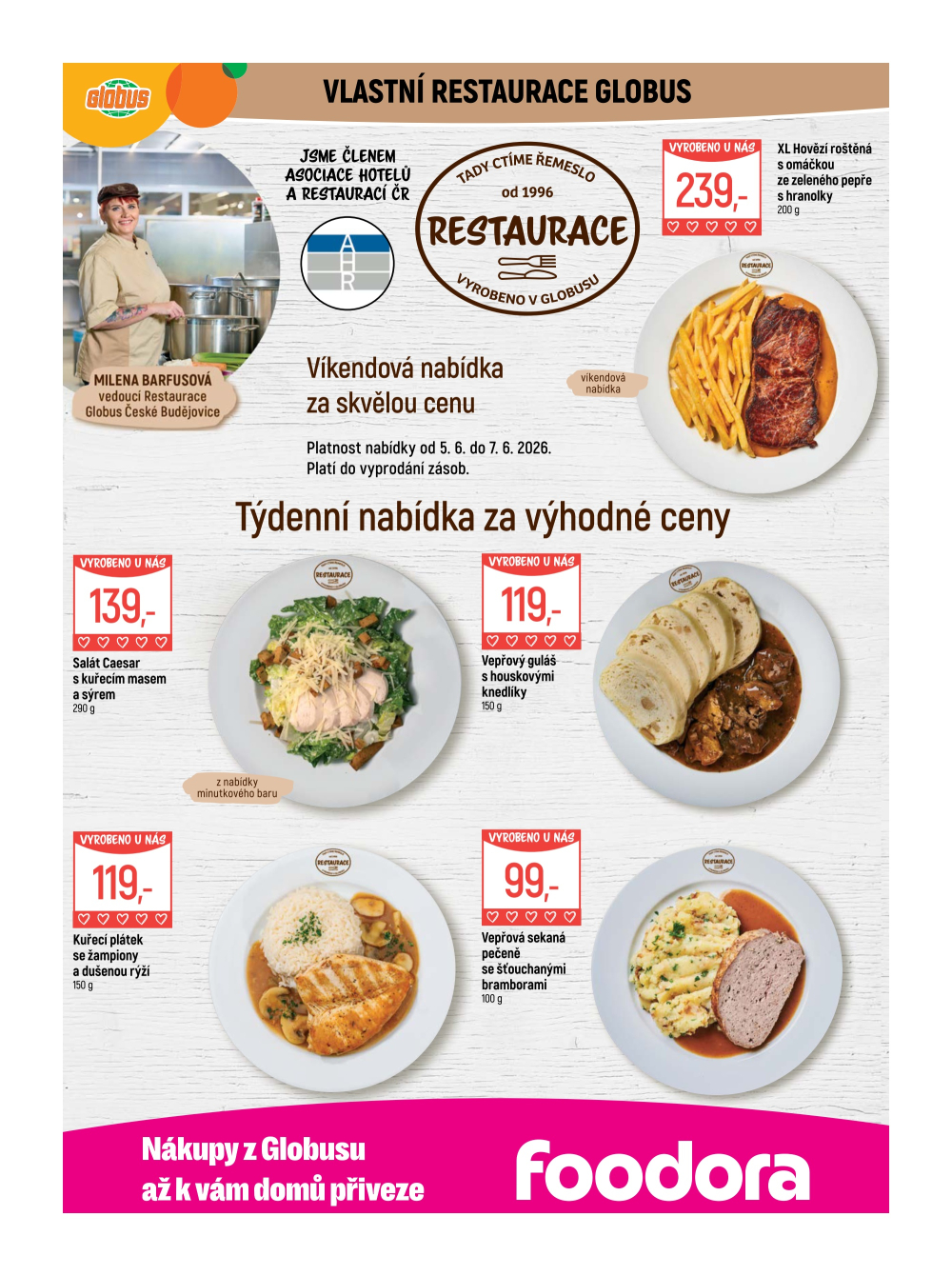 Leták Globus leták České Budějovice - strana 7
