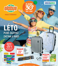 Akční leták Globus  Praha - Štěrboholy - Léto plné zážitků