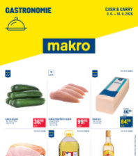 Akční leták Makro  - Gastronomie