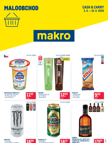 Makro leták - Maloobchod