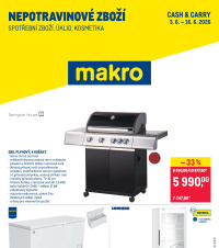 Akční leták Makro  - Spotřební zboží, úklid, kosmetika