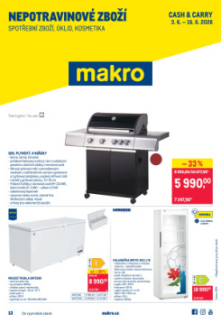 Makro leták - Spotřební zboží, úklid, kosmetika