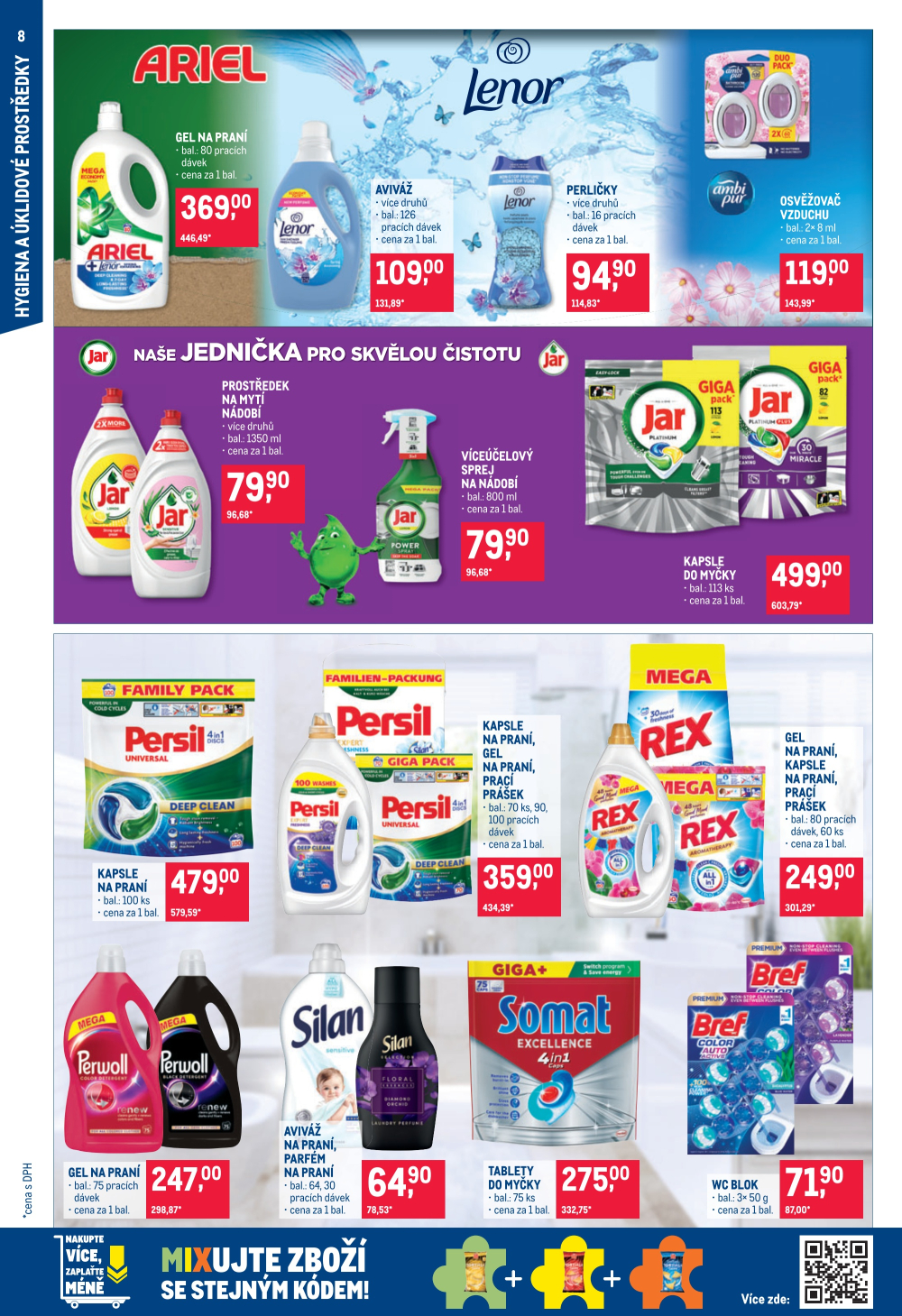 Leták Makro leták - Spotřební zboží, úklid, kosmetika - strana 8