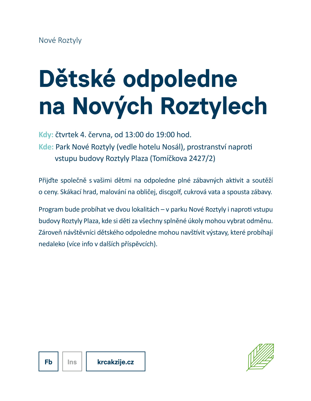 Leták eBrumlovka magazín - strana 15