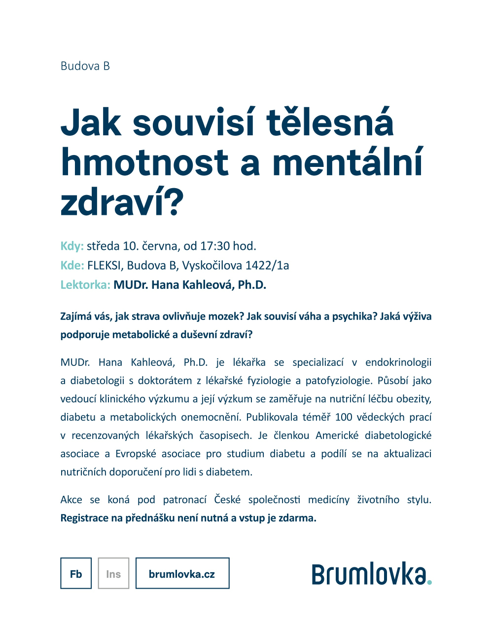 Leták eBrumlovka magazín - strana 6