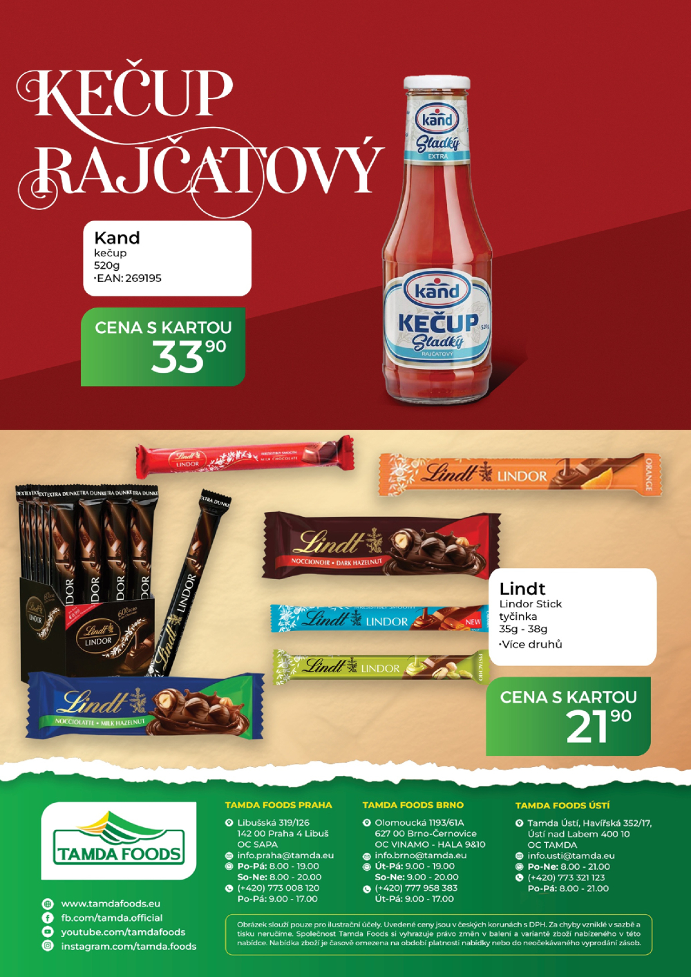 Leták TAMDA FOODS leták - strana 64