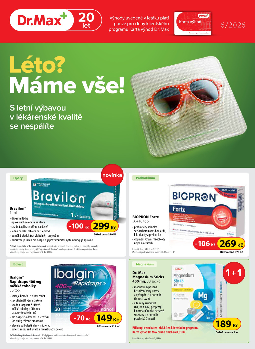 Leták Dr. Max leták - strana 1