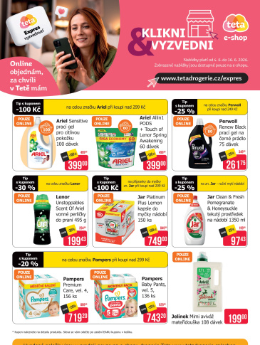 Teta drogerie - Speciální nabídka e-shop