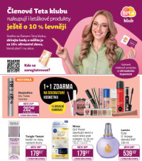 Akční leták Teta drogerie - Teta klub