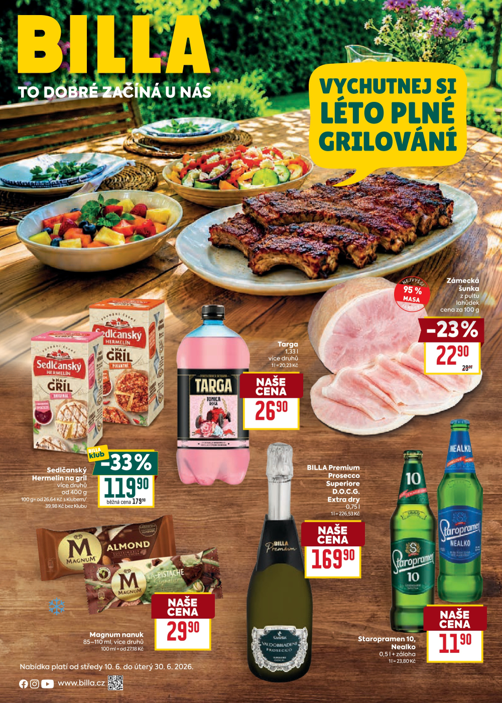 Leták BILLA leták - Léto plné grilování - strana 1