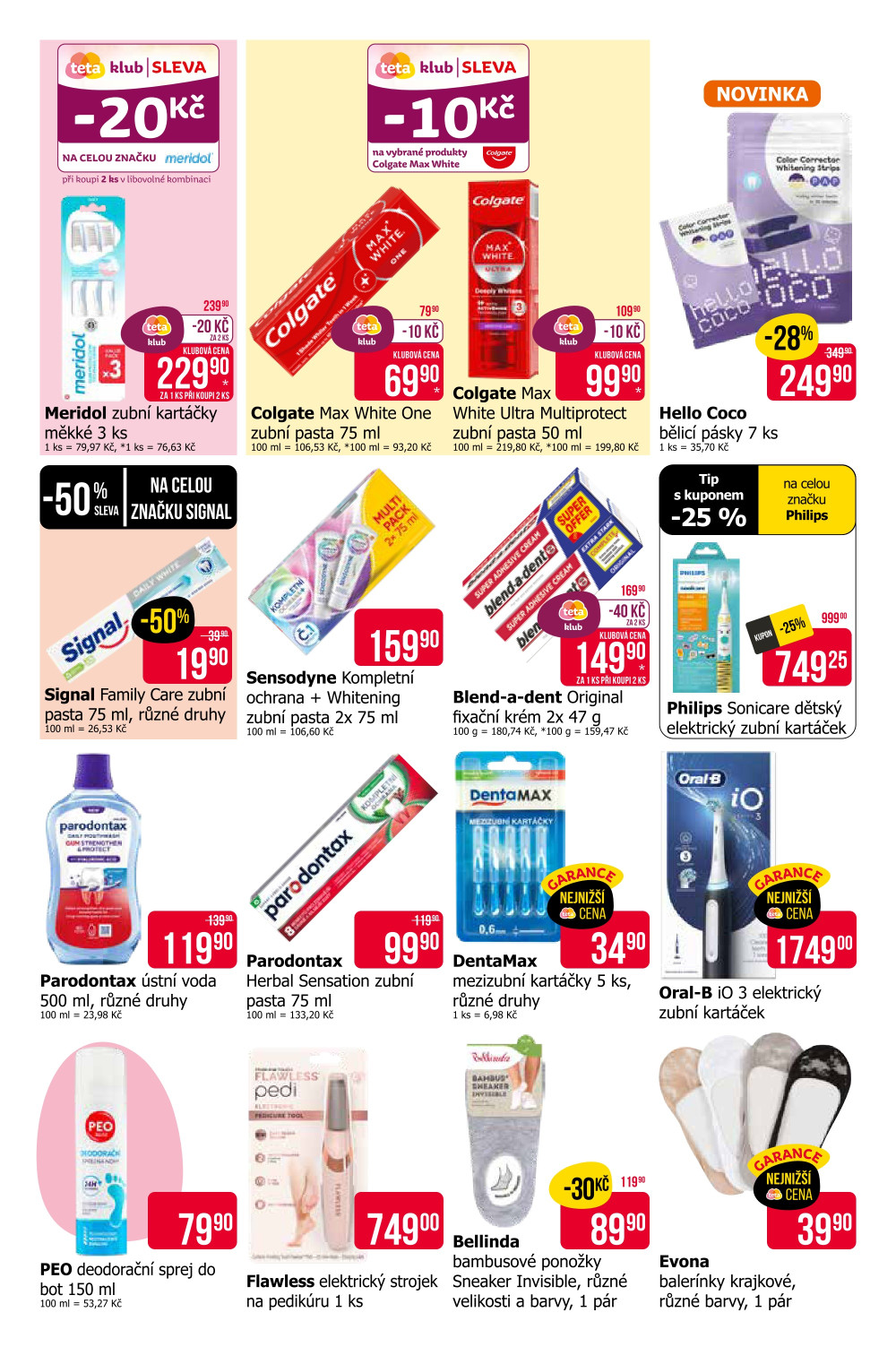 Leták Teta drogerie leták - strana 10