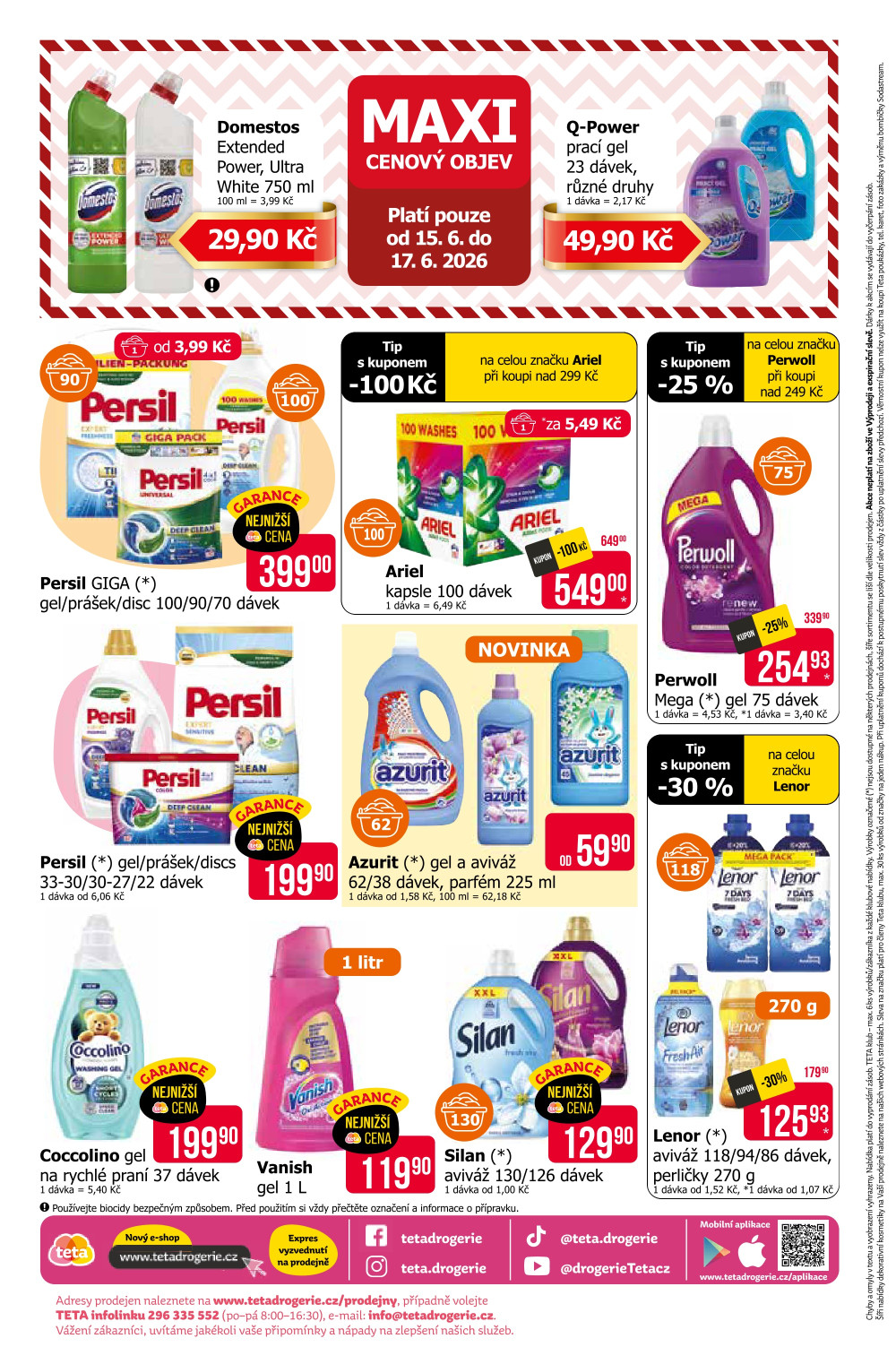 Leták Teta drogerie leták - strana 15