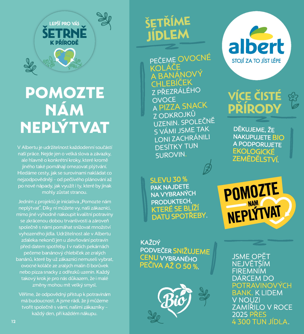 Leták Albert magazín - strana 12