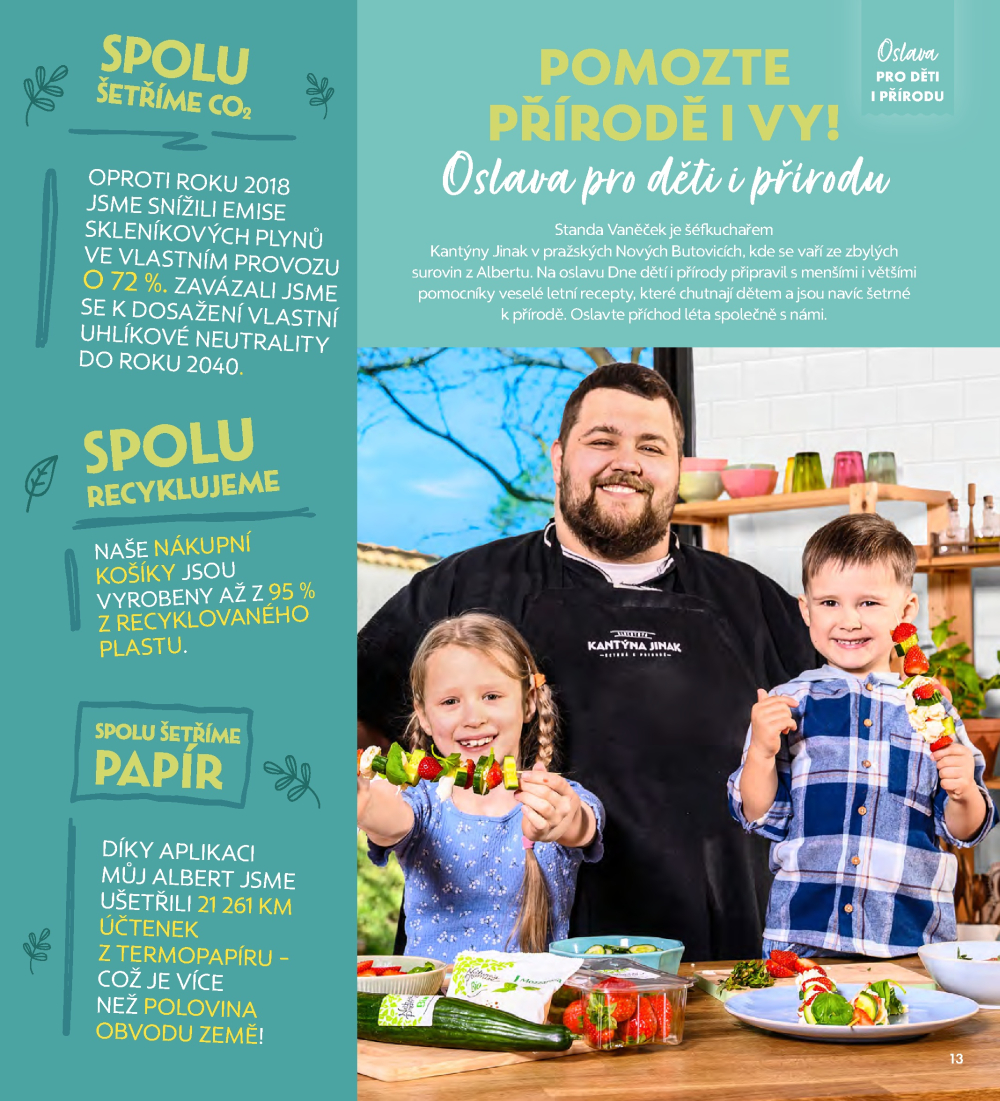 Leták Albert magazín - strana 13