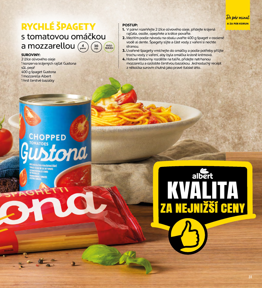 Leták Albert magazín - strana 31