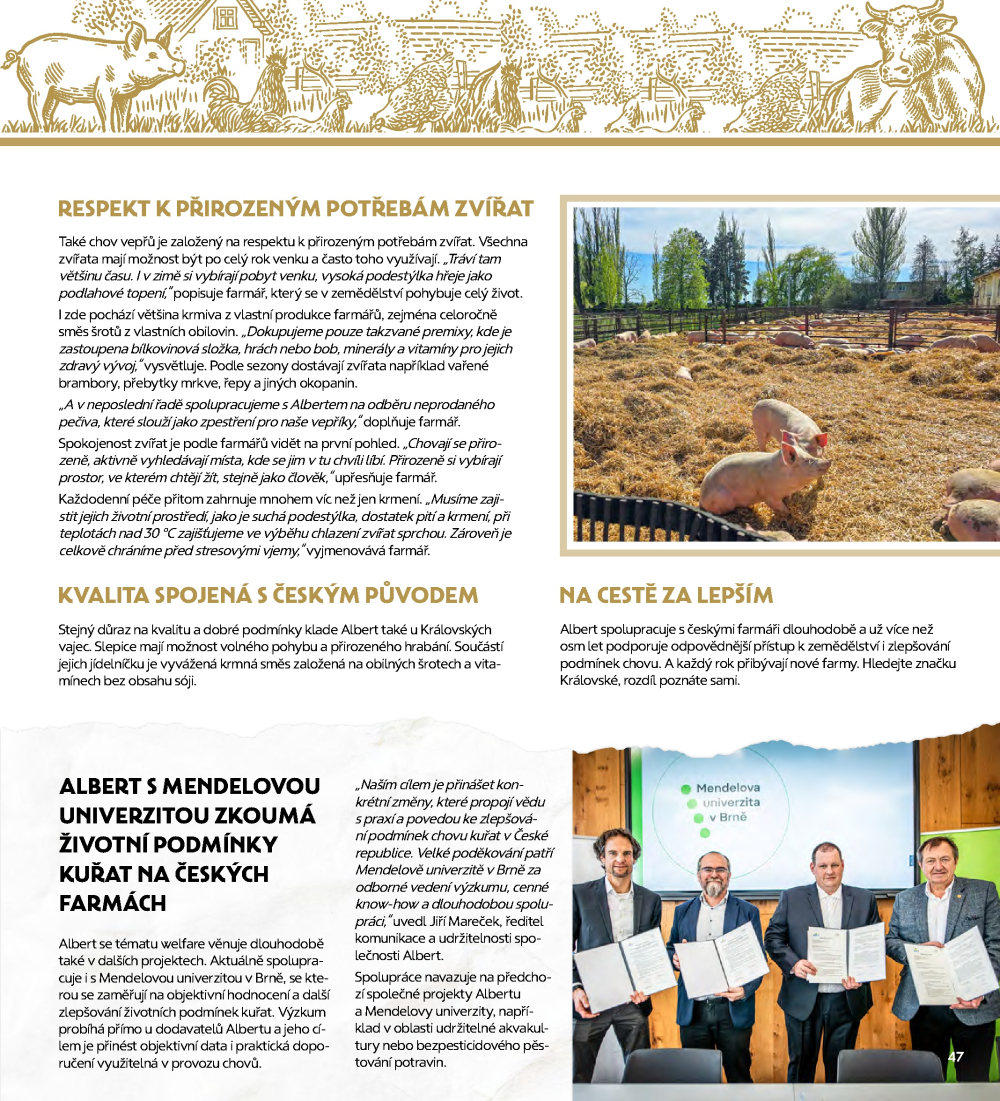 Leták Albert magazín - strana 47