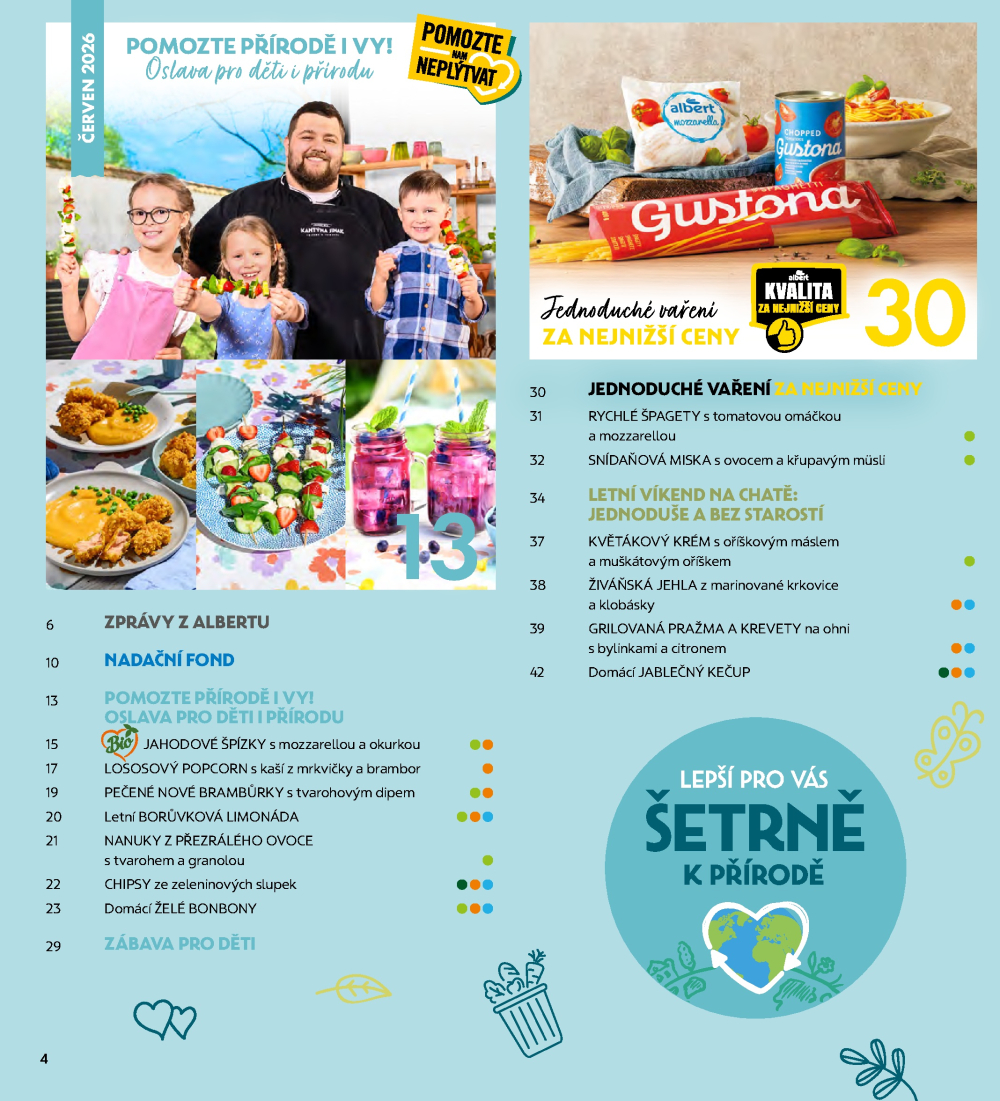 Leták Albert magazín - strana 4