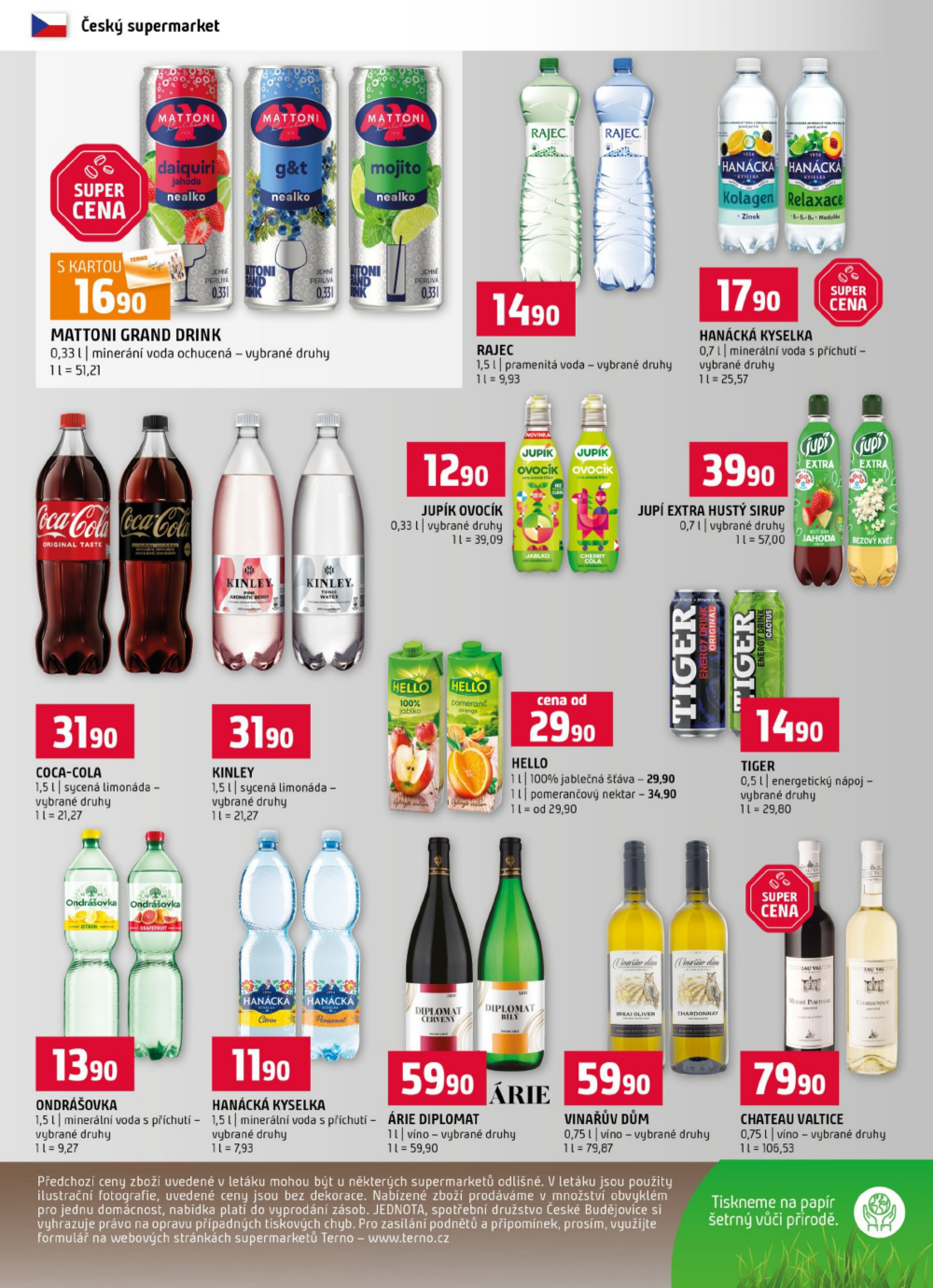 Leták Terno leták - Tábor, Strakonice, Prachatice, Blatná - strana 12
