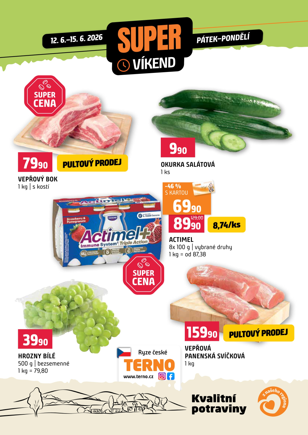 Leták Terno leták - Víkendovka - strana 1