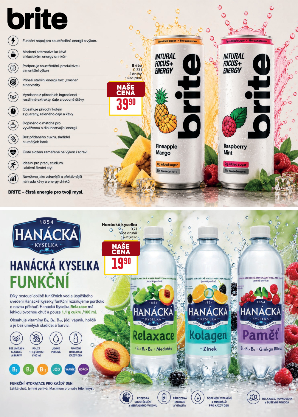 Leták BILLA leták - Léto plné osvěžujících drinků - strana 4