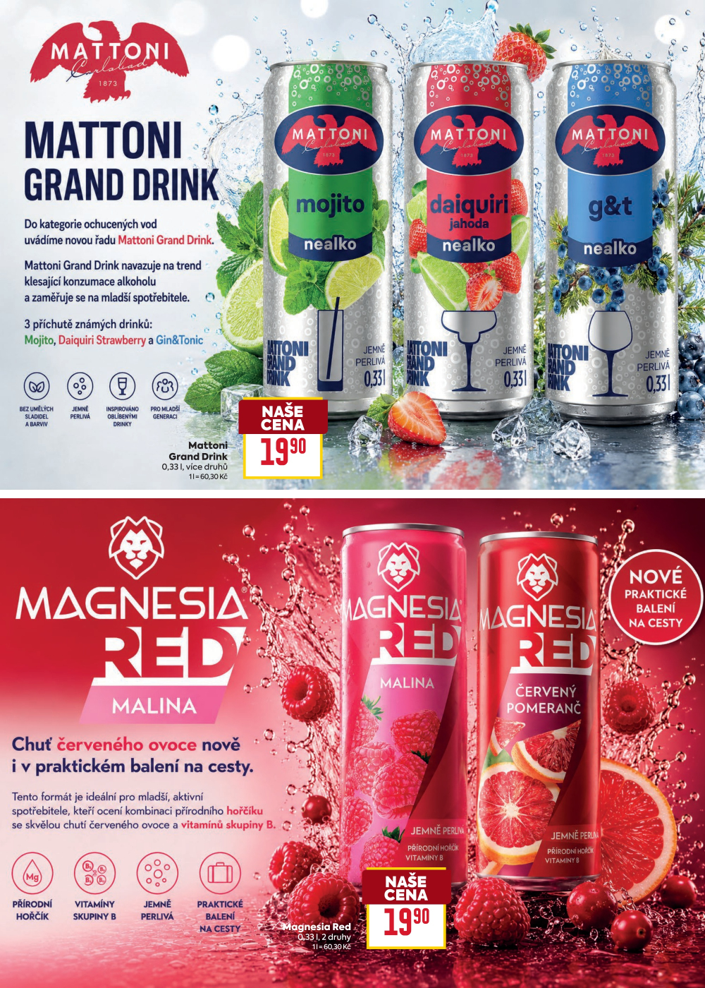 Leták BILLA leták - Léto plné osvěžujících drinků - strana 5