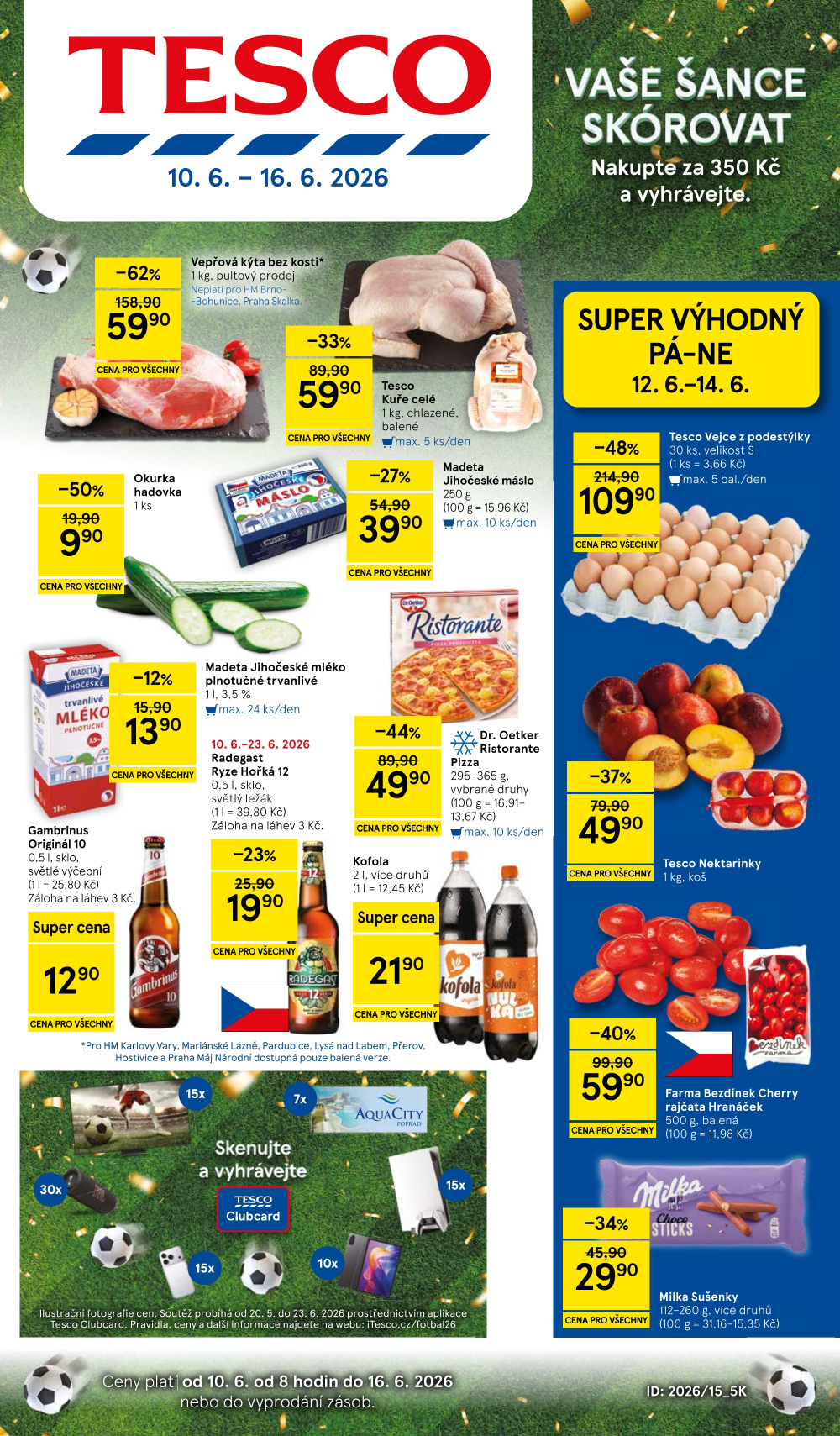 Leták Tesco hypermarket leták - strana 1