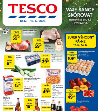 Akční leták Tesco hypermarket 