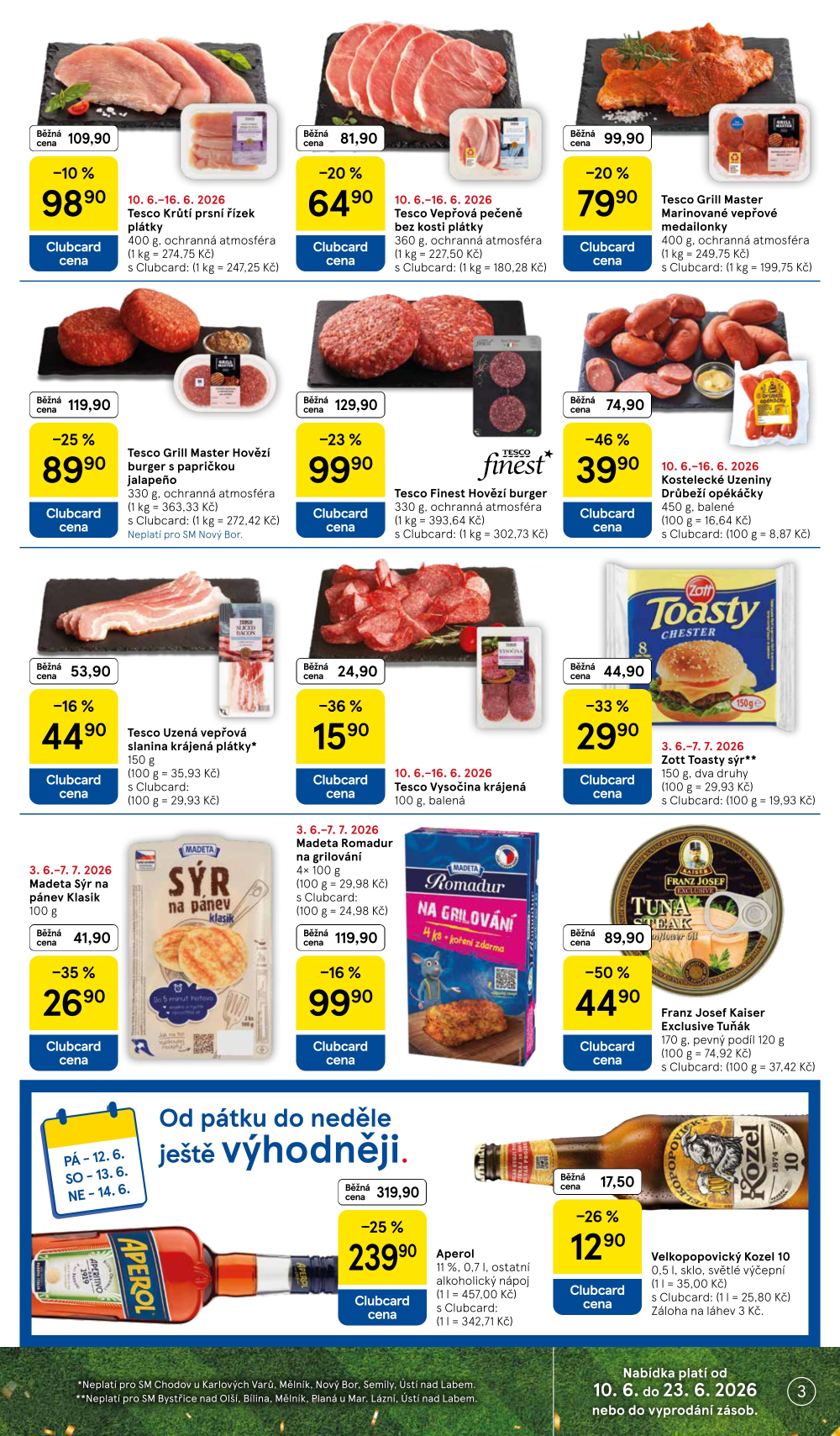 Leták Tesco supermarket leták - strana 3