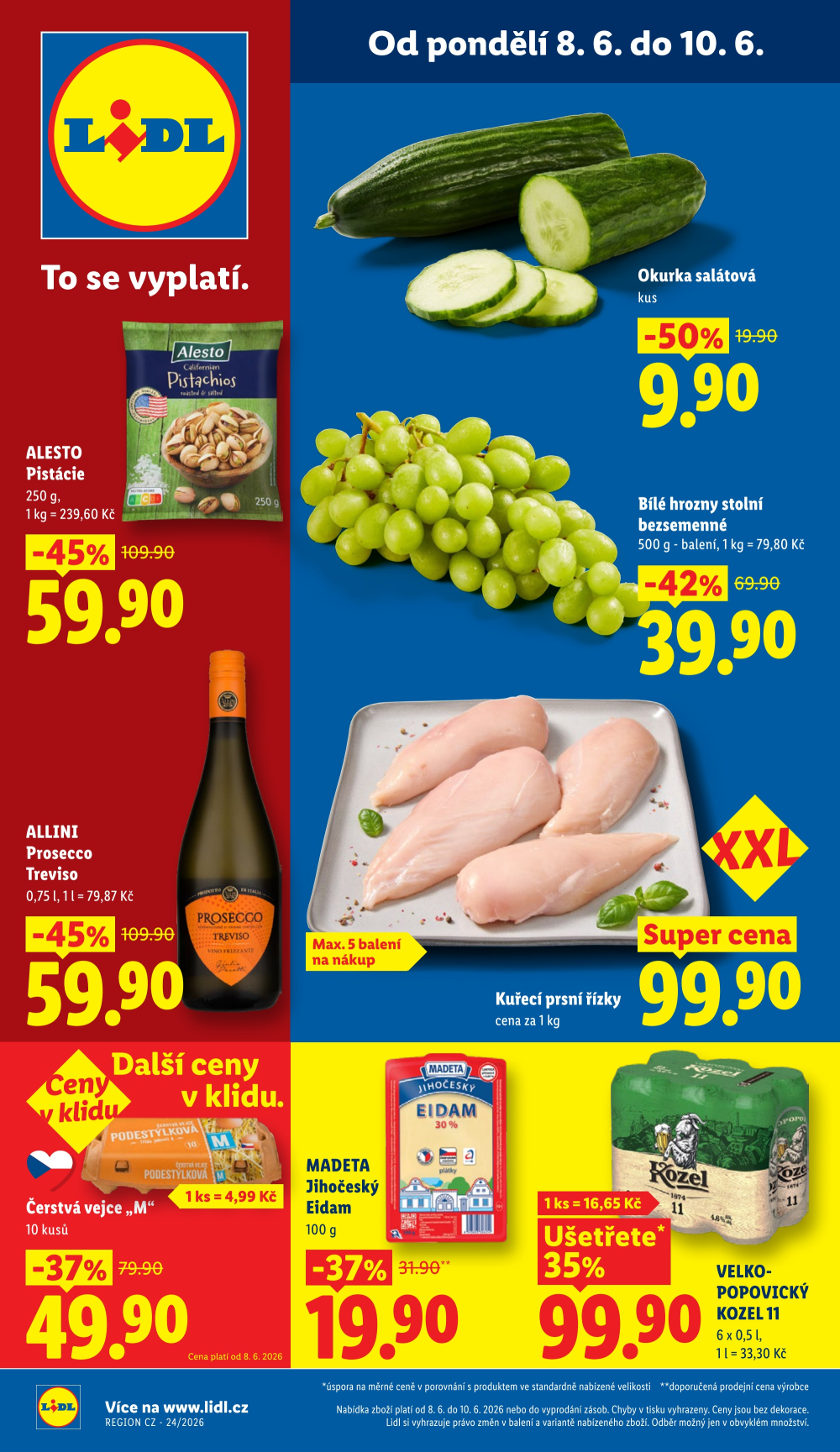 Leták Lidl leták od pondělí - strana 1