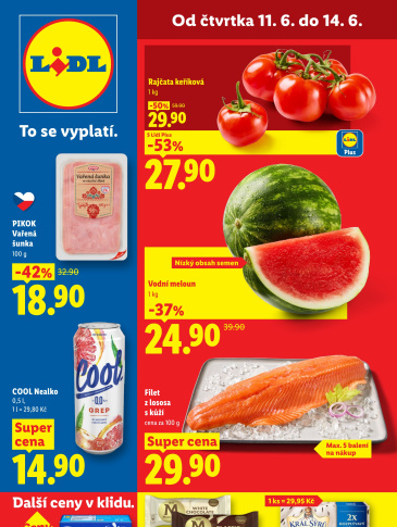 Lidl leták od čtvrtka