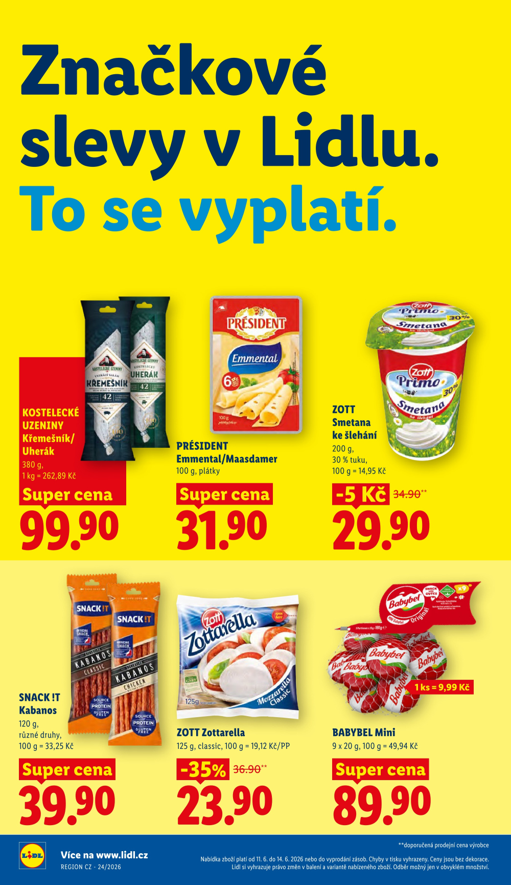 Leták Lidl leták od čtvrtka - strana 20