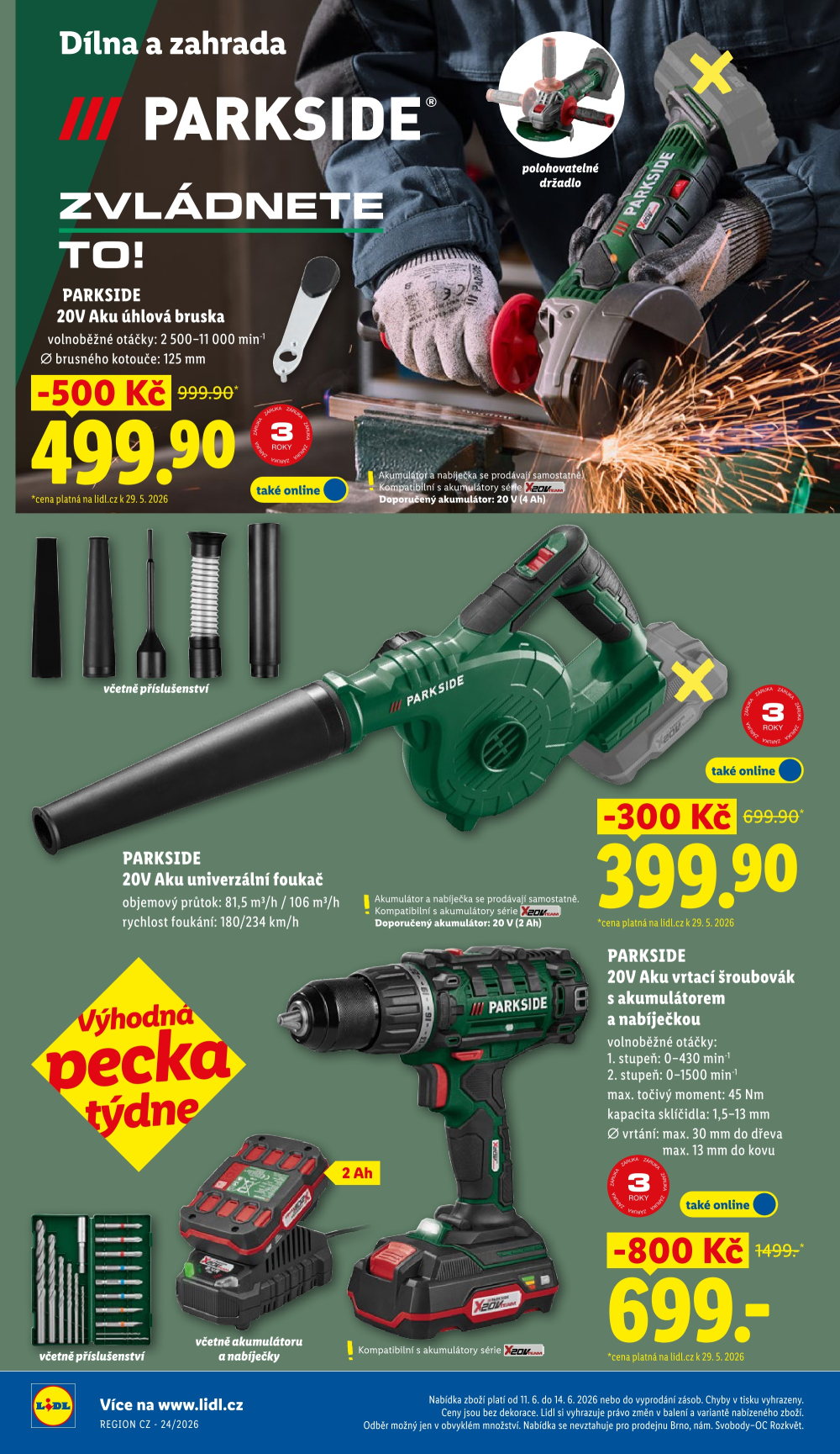 Leták Lidl leták - Nabídka spotřebního zboží - strana 18