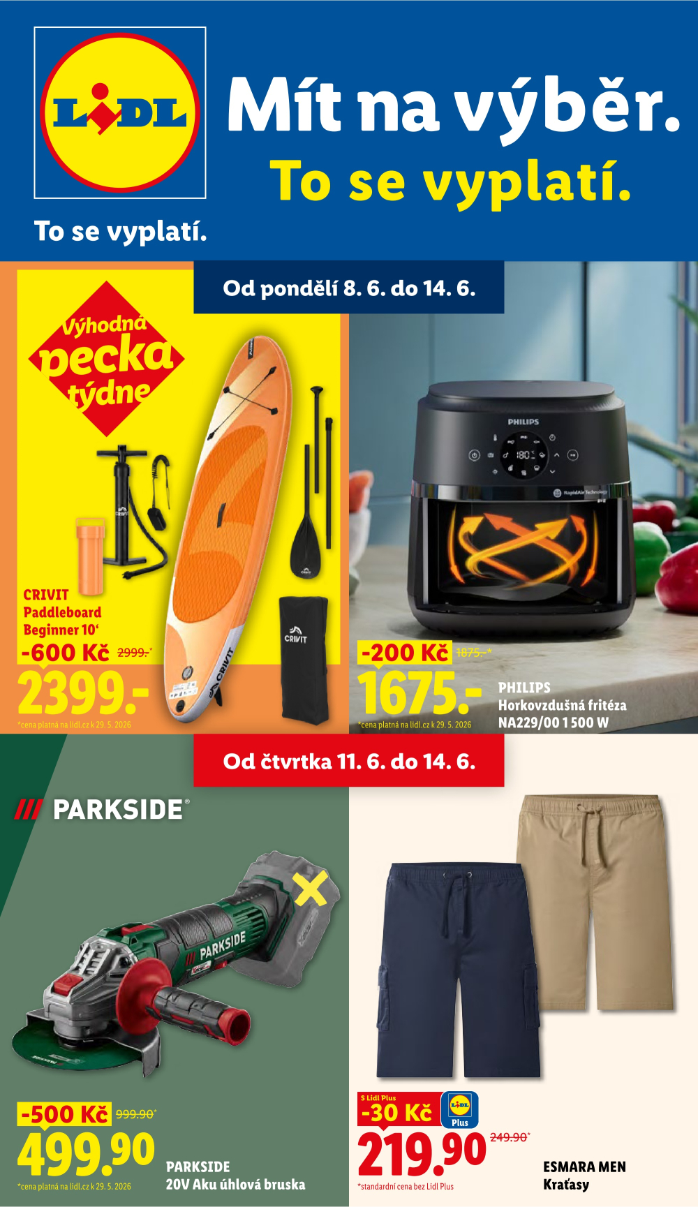 Leták Lidl leták - Nabídka spotřebního zboží - strana 1
