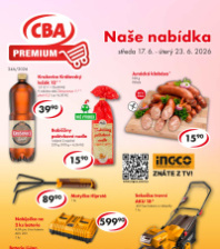 Akční leták CBA Premium 