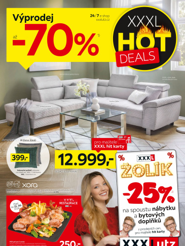 XXXLutz leták - Hot Deals