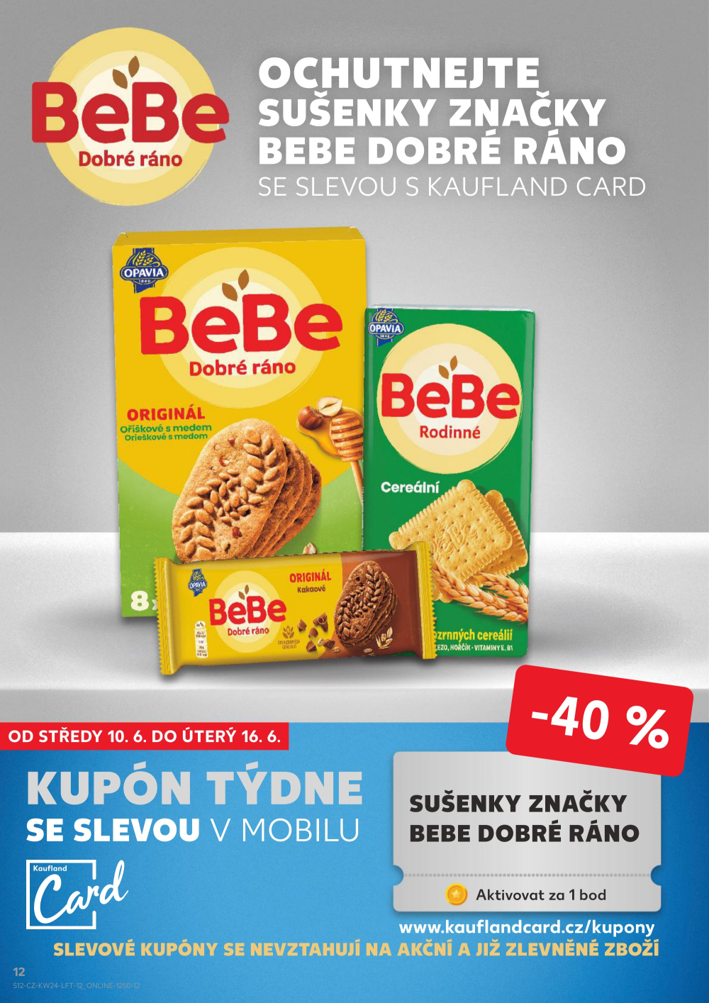 Leták Kaufland leták Ostrava - Mariánské Hory - strana 12