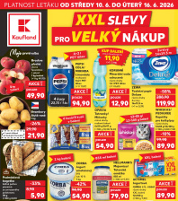 Akční leták Kaufland  Praha 6 - Podbaba