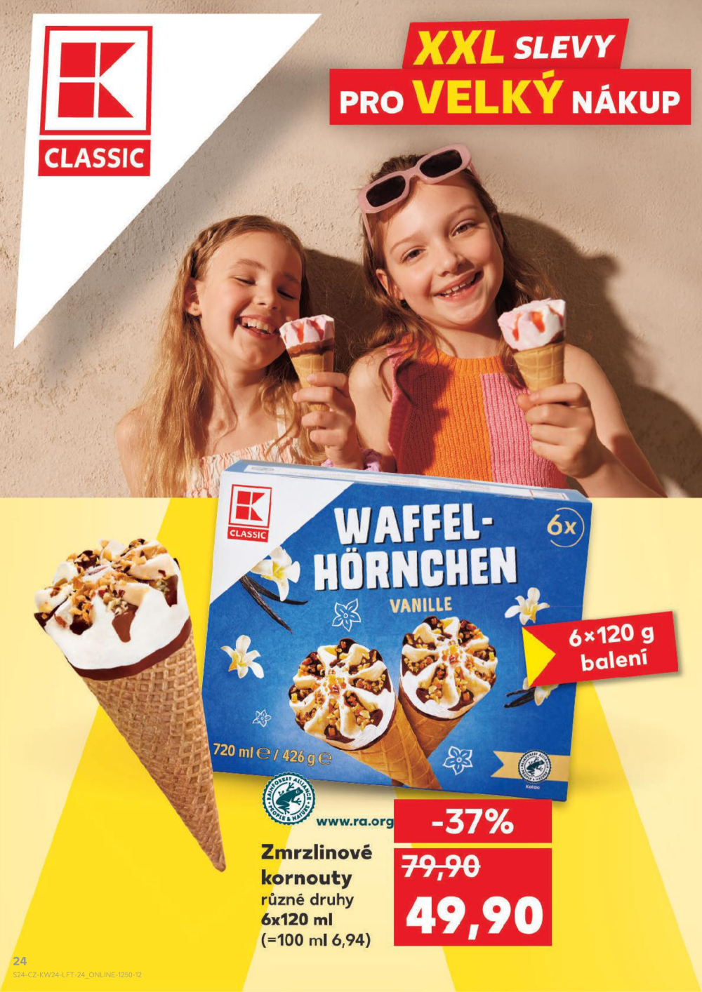 Leták Kaufland leták Praha 6 - Podbaba - strana 24