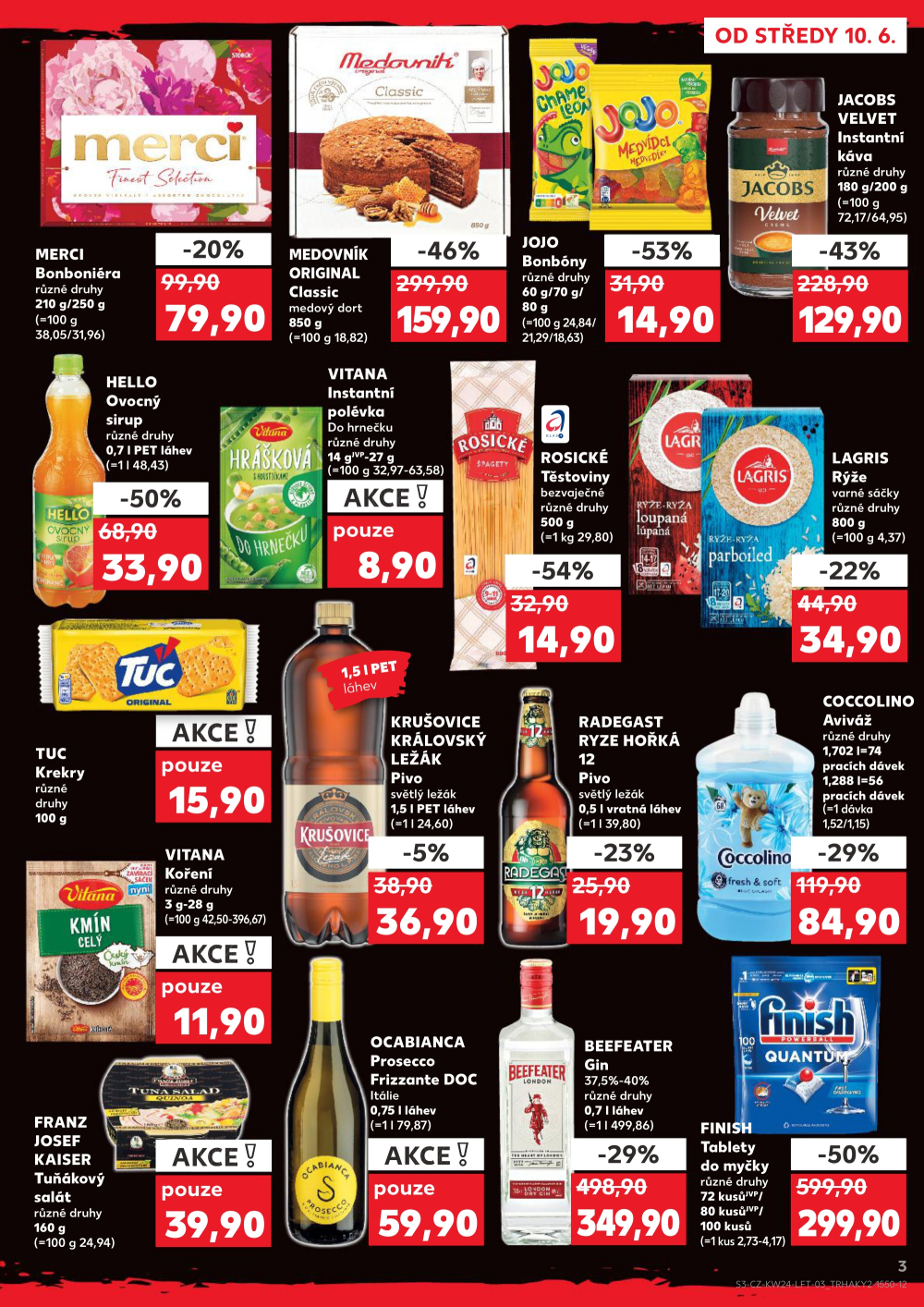 Leták Kaufland leták Praha 6 - Podbaba - strana 3
