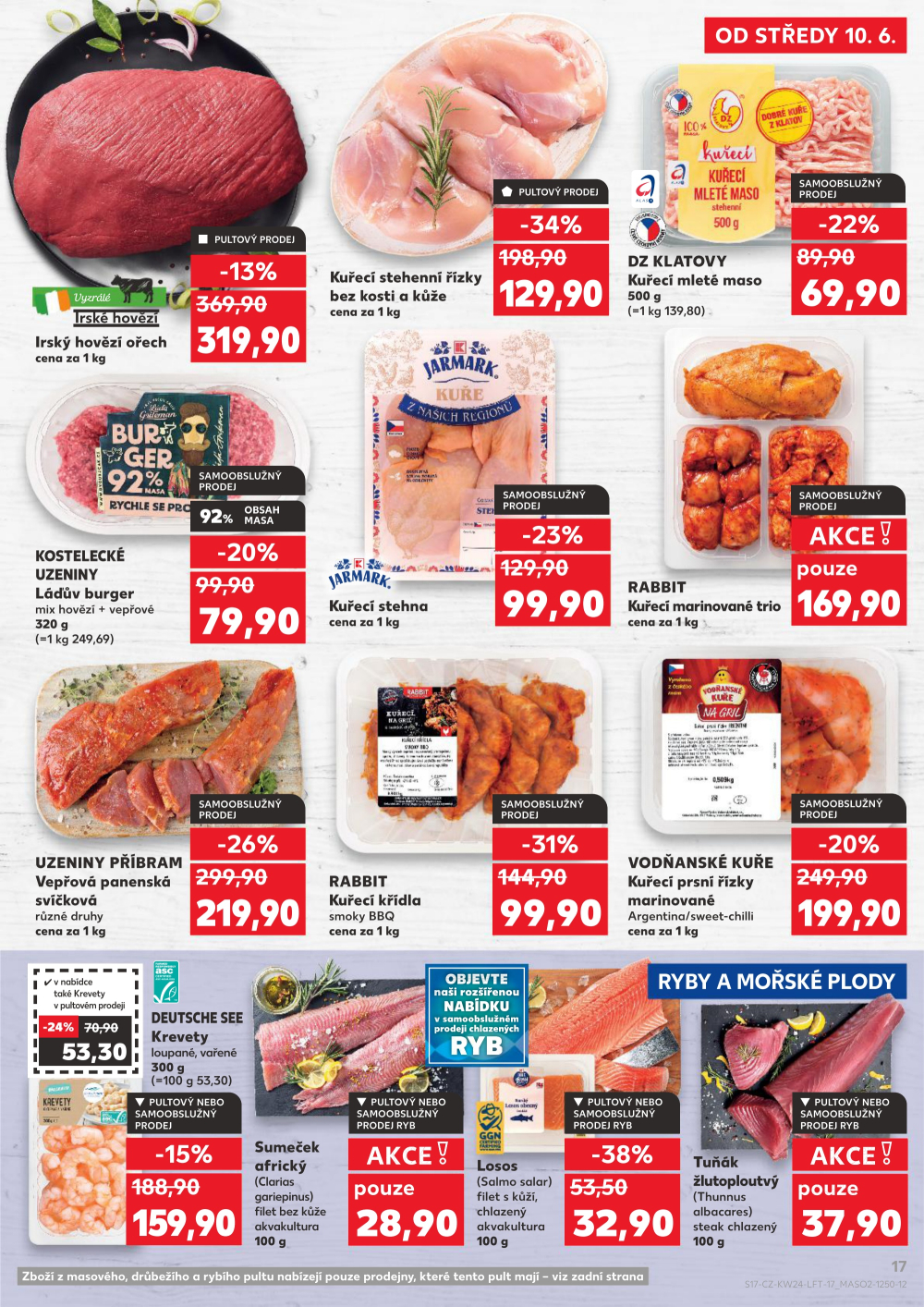 Leták Kaufland leták Praha 3 - Jarov - strana 17